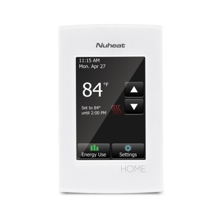 Nuheat AC0056 Home Touchscreen, Dual-Voltage, Programmable Floor Heating Thermostat 120V/240V
