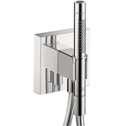 AXOR 12627001 ShowerSolutions Handshower Holder with Outlet 5" x 5" with Handshower, 1.75 GPM in Chrome
