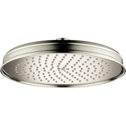 AXOR 28374831 Montreux Shower Head 240 1-Jet, 1.75 GPM in Polished Nickel