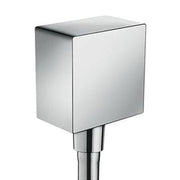 AXOR 36732001 ShowerSolutions Wall Outlet Square with Check Valves in Chrome