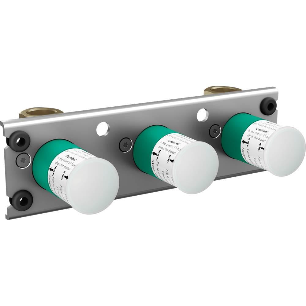 Hansgrohe 45442181 Rough, Thermostatic Trim Exposed/Concealed Installation for 2 Functions