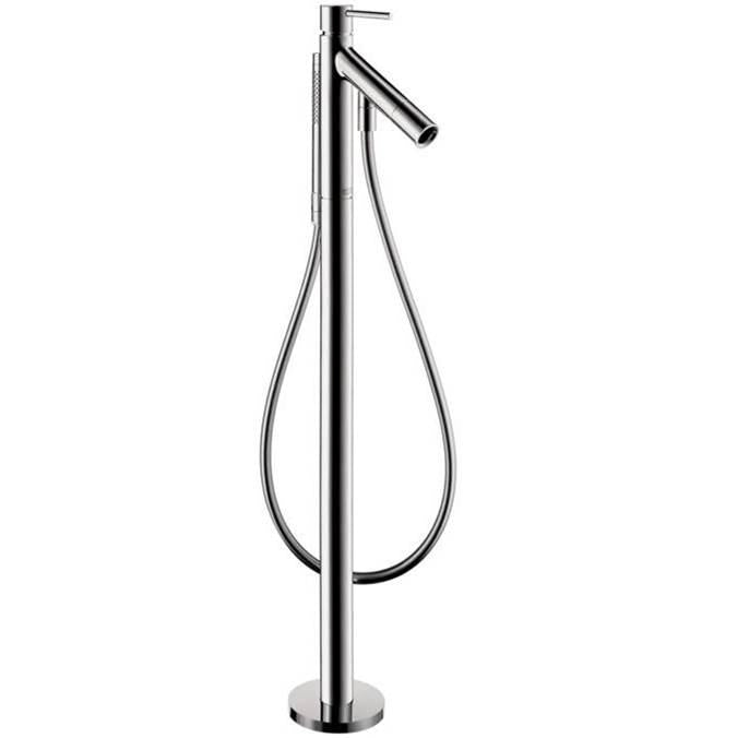 AXOR 12456001 Starck Freestanding Tub Filler Trim with 1.75 GPM Handshower in Chrome