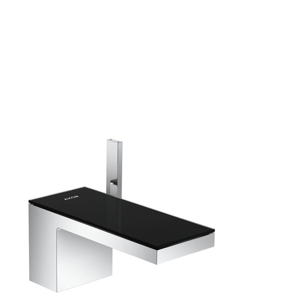 AXOR 47010601 MyEdition Single-Hole Faucet 70, 1.2 GPM in Chrome / Black Glass