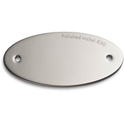Hansgrohe 13999902 Finish Sample Chip in Polished Nickel