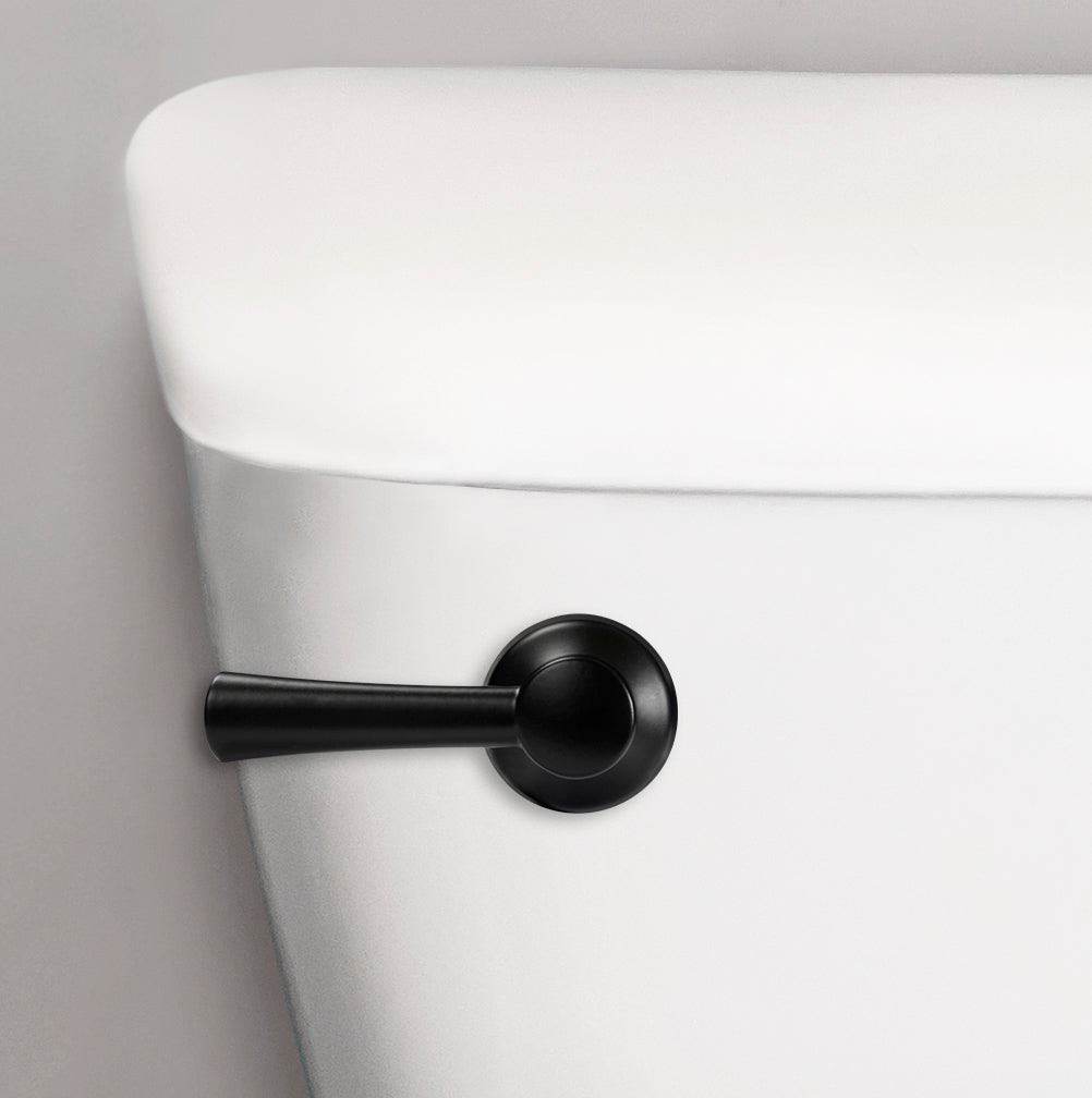 Korky StrongARM Toilet Handle and Simple Style Lever in Matte Black - 6034BP
