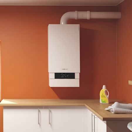 Viessmann Vitodens 200-W 285,000 BTU Gas Fired Wall Mounted Condensing Boiler - B2HA285