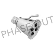 Jaclo Retro #3 Shower Head in Polished Chrome Finish