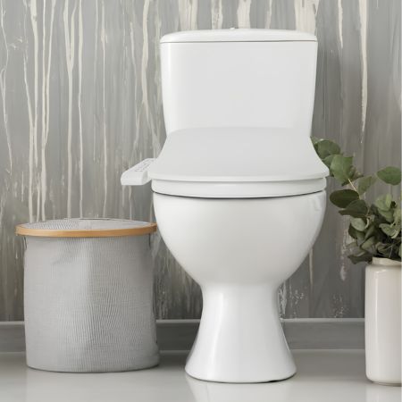 Bemis Haven 1000 Bidet Smart Toilet Seat- Round White