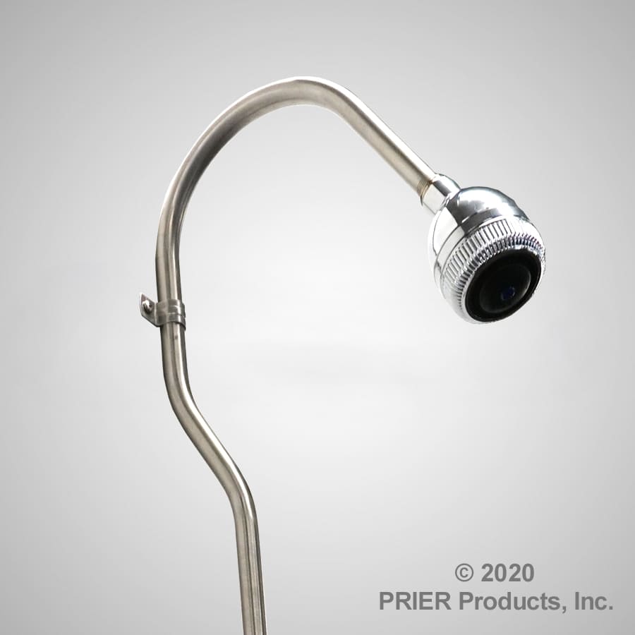 Prier C-108D12 12-Inch Hot & Cold Freezeproof Outdoor Shower System Bundle