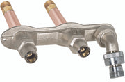 Prier 4 in. Loose Key Hot And Cold Anti-Siphon Hose Thread Wall Faucet With 1/2 in. Inlet