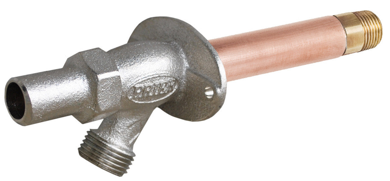 Prier Heavy Duty 14 In. Loose Key Operated Wall Hydrant With 1/2 in. Inlet