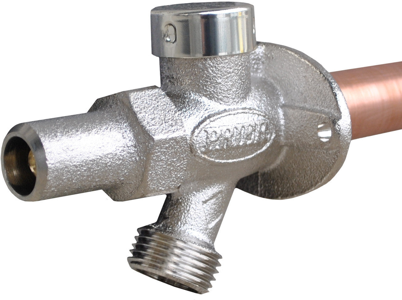 Prier 14 in. Anti-Siphon Loose Key Quarter Turn Wall Faucet With 3/4 in. Inlet
