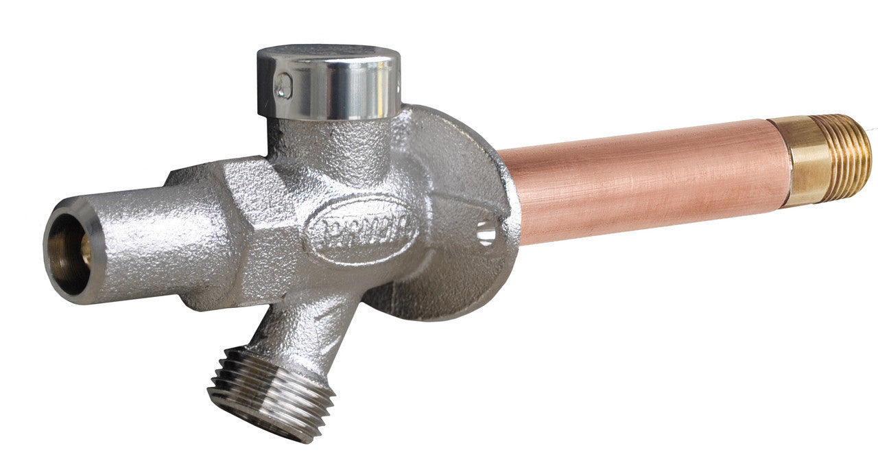 Prier 24 in. Anti-Siphon Loose Key Quarter Turn Wall Faucet With 1/2 in. Inlet