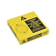 Yellow box containing a coiled inflation/extension hose with black warning labels and product number 274011 visible.