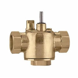 Caleffi Z300533 Z-One 3-Way valve body, 3/4", Sweat, 3.5 Cv, 30 PSI P