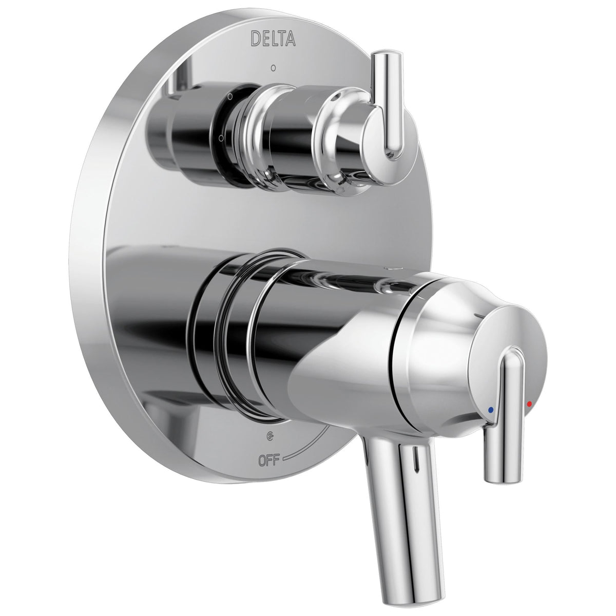 Delta Trinsic 17T Series Thermostatic Trim w/ Volume Control & 3-Function Diverter
