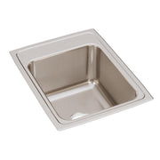Elkay Lustertone Classic Stainless Steel 17" x 22" x 10-1/8", 0-Hole Single Bowl Drop-in Sink