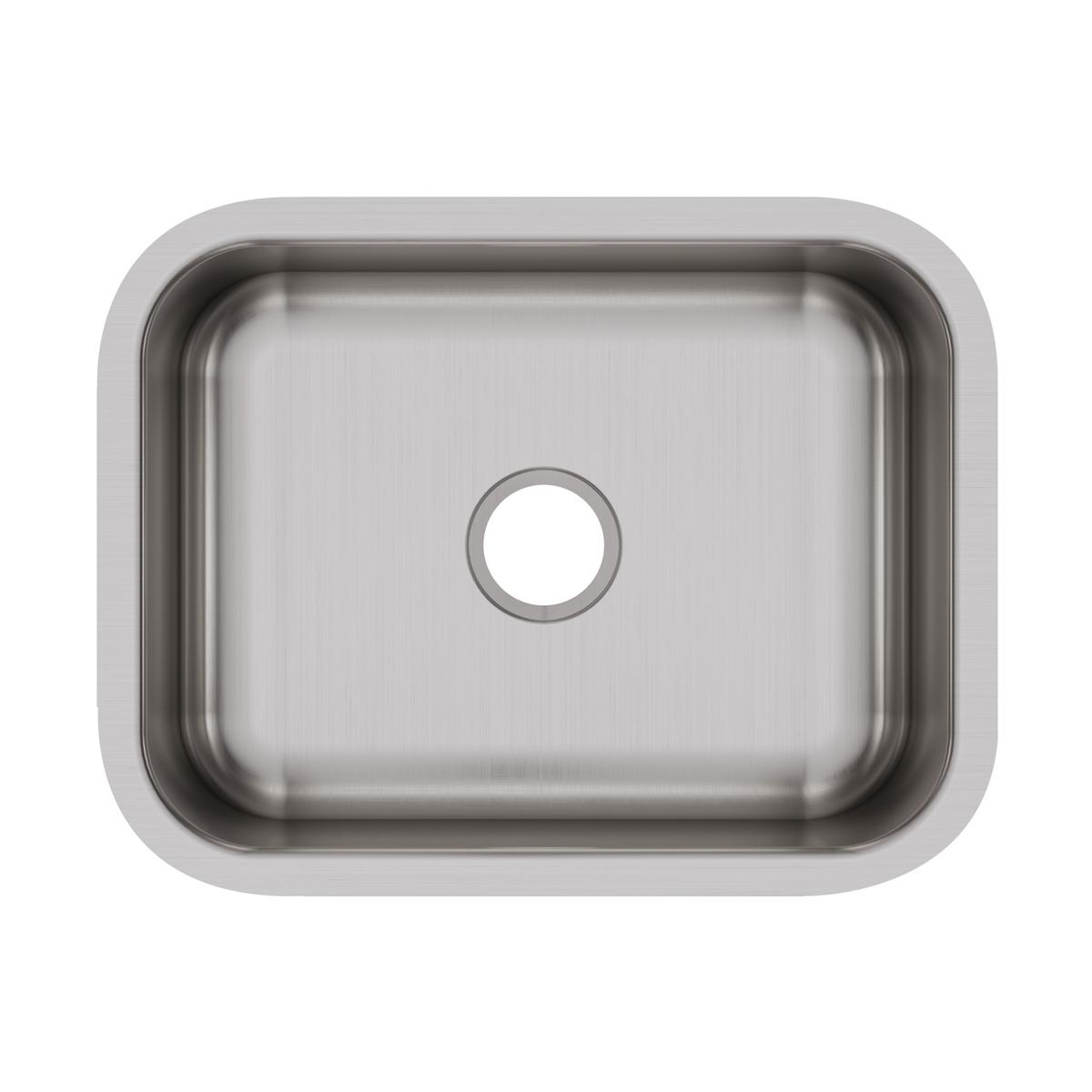 Elkay Dayton Stainless Steel 23-1/2" x 18-1/4" x 8", Single Bowl Undermount Sink