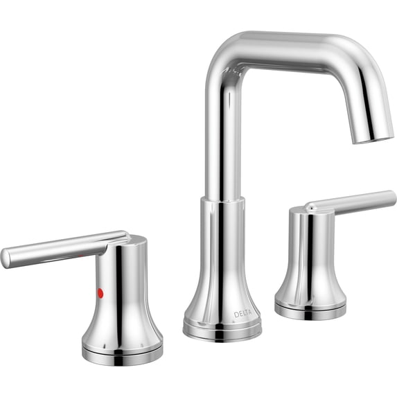 Delta Trinsic 1.2 GPM Two Handle Widespread Bathroom Faucet