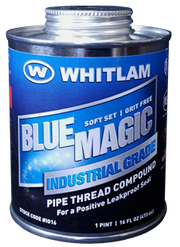 Whitlam BLUE MAGIC Industrial Grade Thread Sealant - 32oz Can - IG32