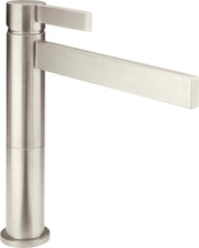 California Faucets Bel Canto Single Hole Bathroom Faucet for Sink or Vanity Installation in Polished Chrome - E301-2-PC