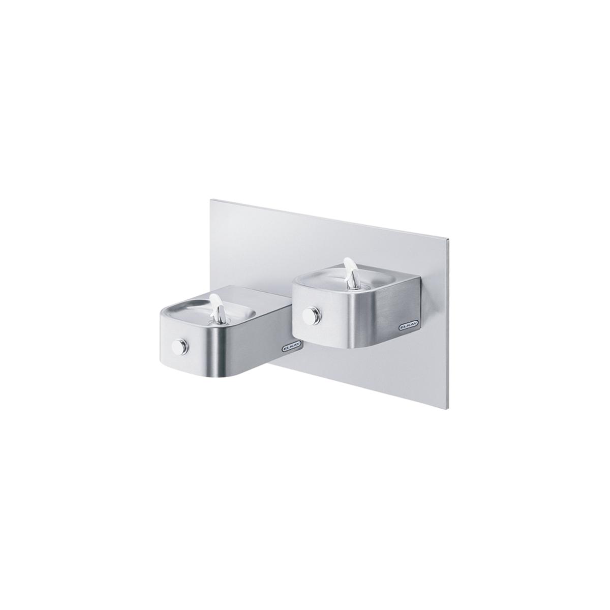 Elkay Soft Sides Bi-Level Reverse Fountain Non-Filtered Non-Refrigerated Stainless