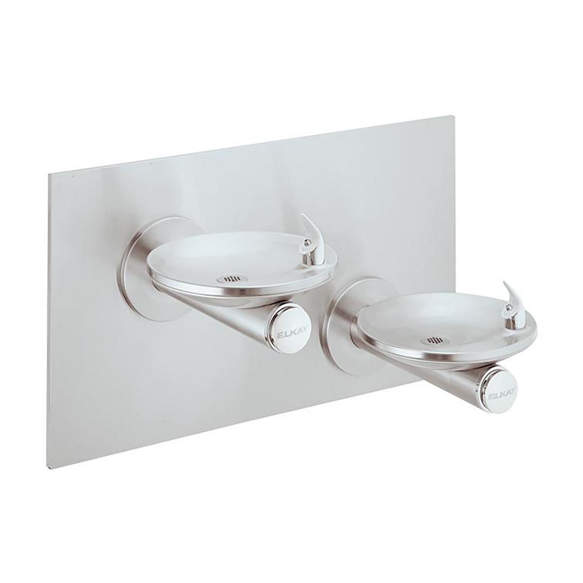 Elkay SwirlFlo Bi-Level Fountain Mechanical Bubbler Non-Filtered Non-Refrigerated Stainless