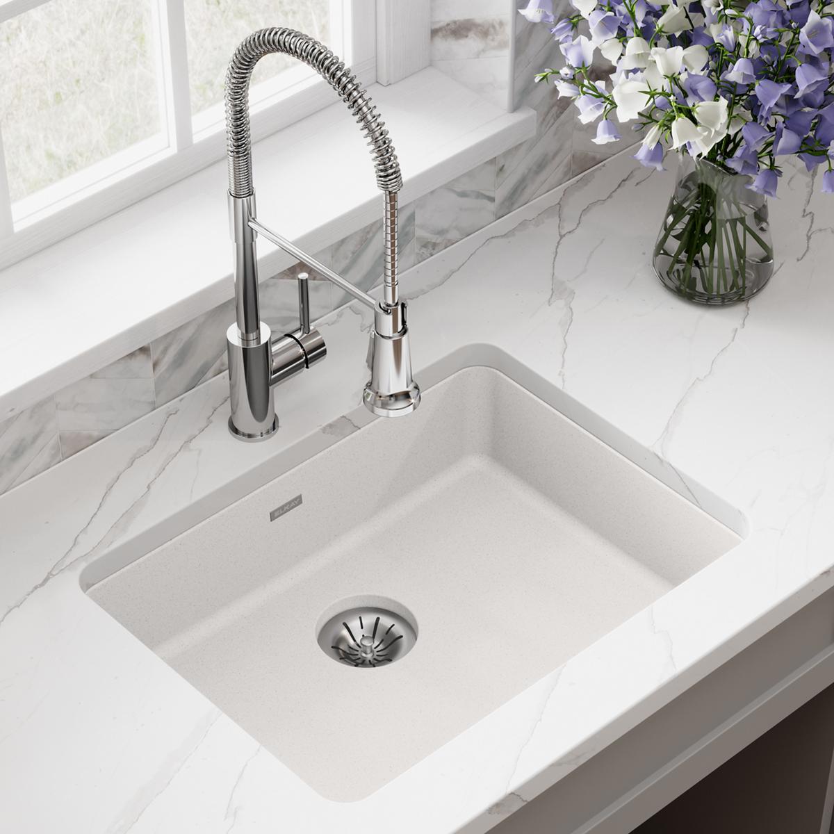 Elkay Perfect Drain Fitting Type 304 Stainless Steel Body and Strainer Lustrous Steel