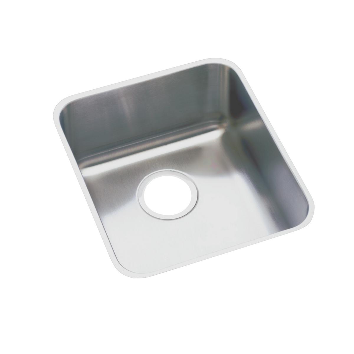 Elkay Lustertone Classic Stainless Steel 14" x 18-1/2" x 5-3/8", Single Bowl Undermount ADA Sink