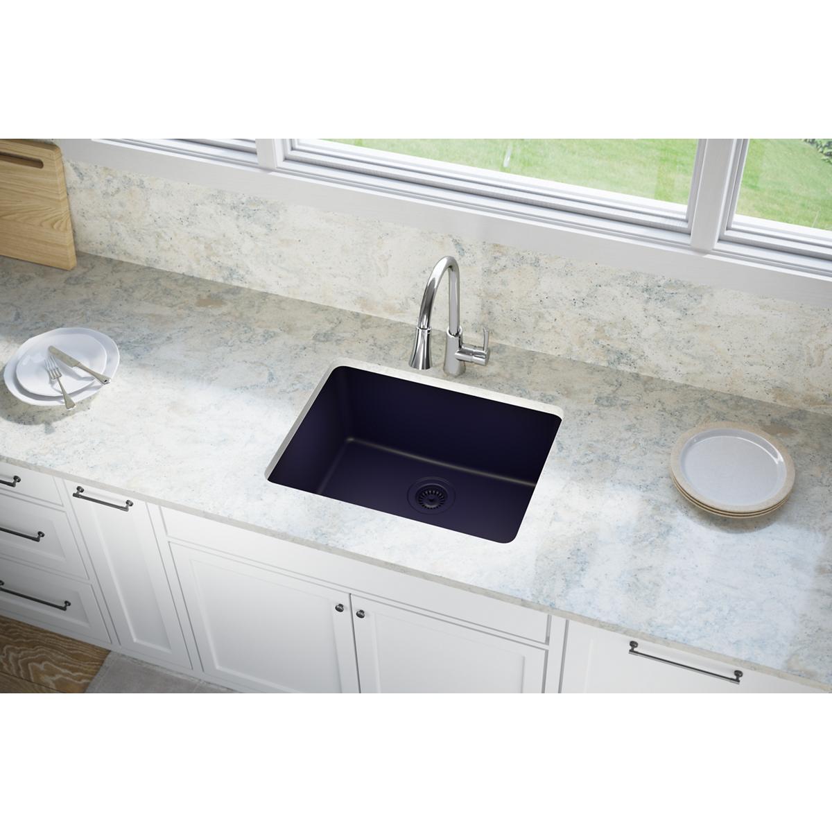 Elkay Polymer Drain Fitting with Removable Basket Strainer and Rubber Stopper Jubilee