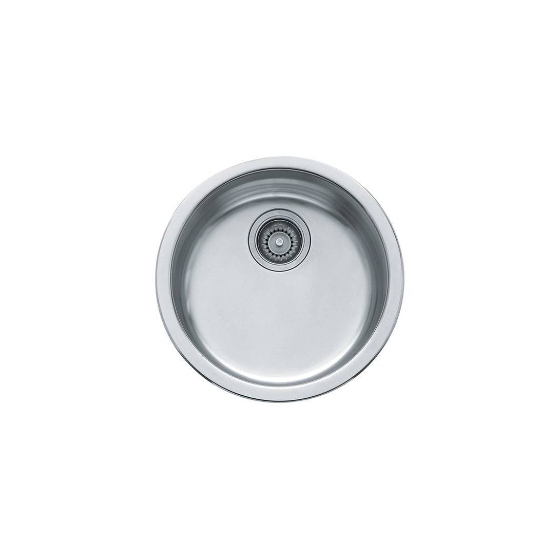 Franke RBX-110 Rotondo Single Bowl Undermount Or Topmount Sink