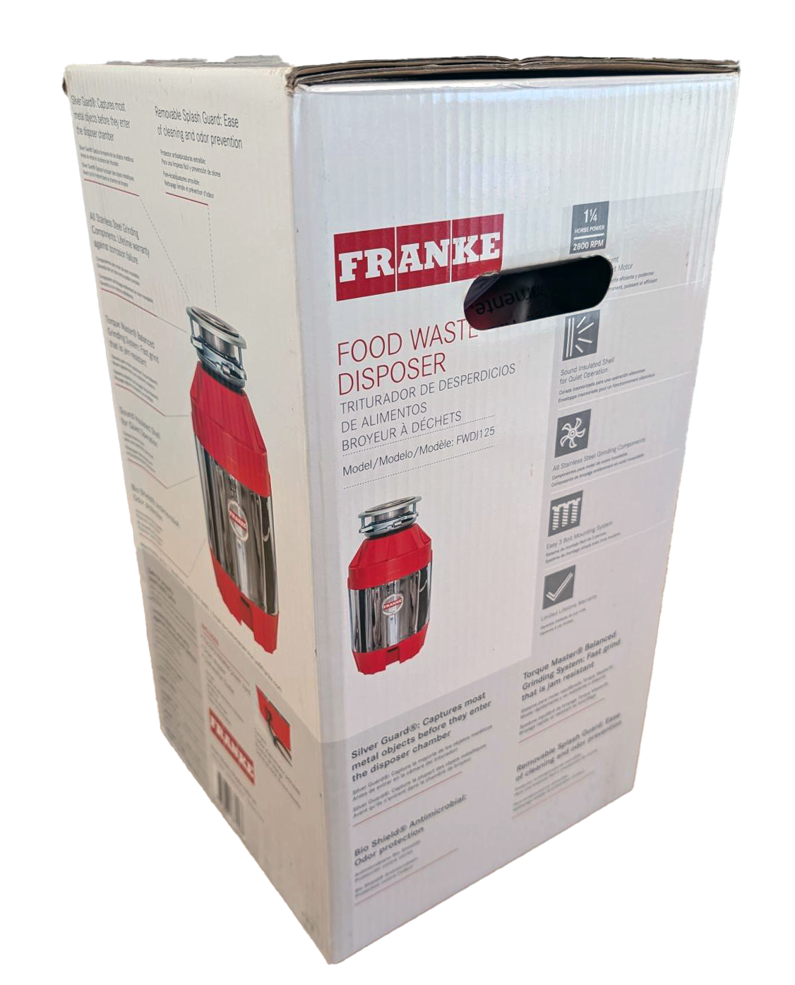 CLOSEOUT Franke Elite Slimline 1-1/4 HP Food Waste Disposer
