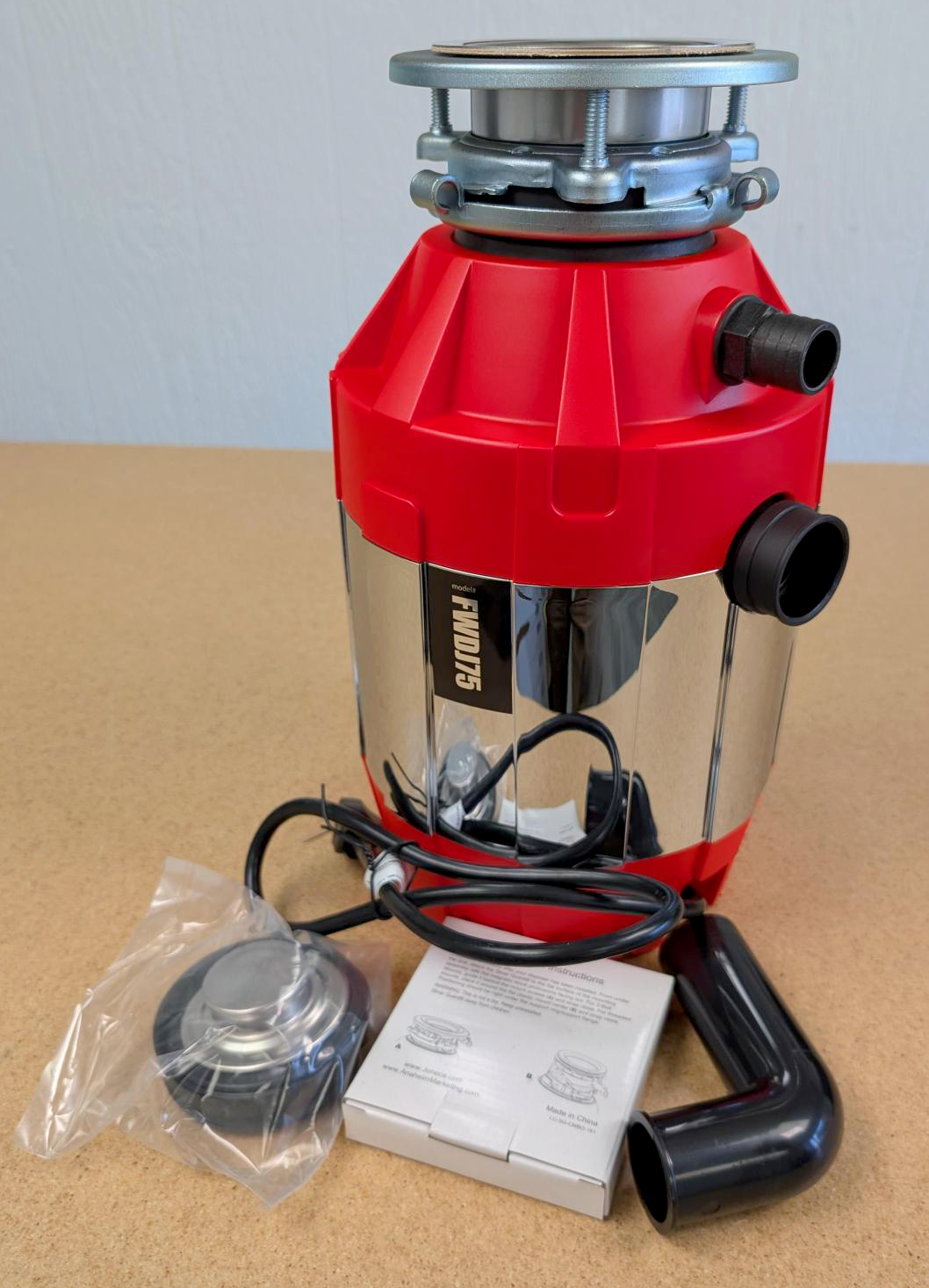 CLOSEOUT Franke Slimline 3/4 HP Food Waste Disposer