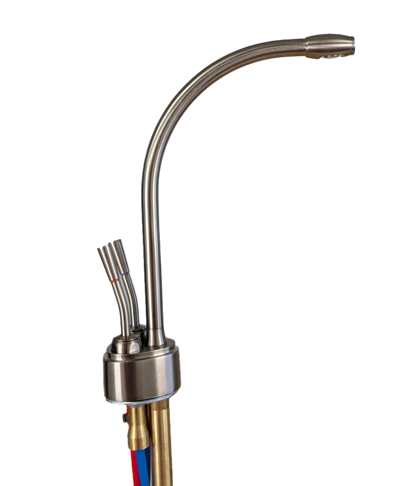CLOSEOUT Franke Logik Two Handle Hot & Cold Water Dispenser - Satin Nickel
