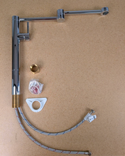 CLOSEOUT Franke 1.75 GPM Single Handle Deck Mount Pot Filler - Chrome