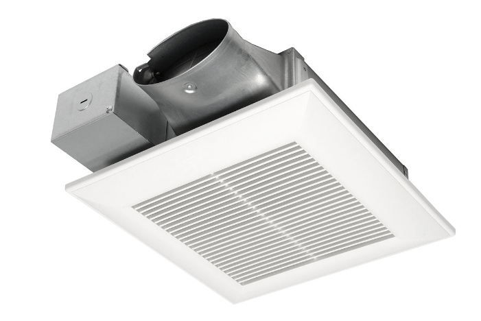Panasonic WhisperValue DC Pick-A-Flow Very Low Profile Exhaust Fan With Condensation Sensor - 50/80/100 CFM - FV-0510VSC1