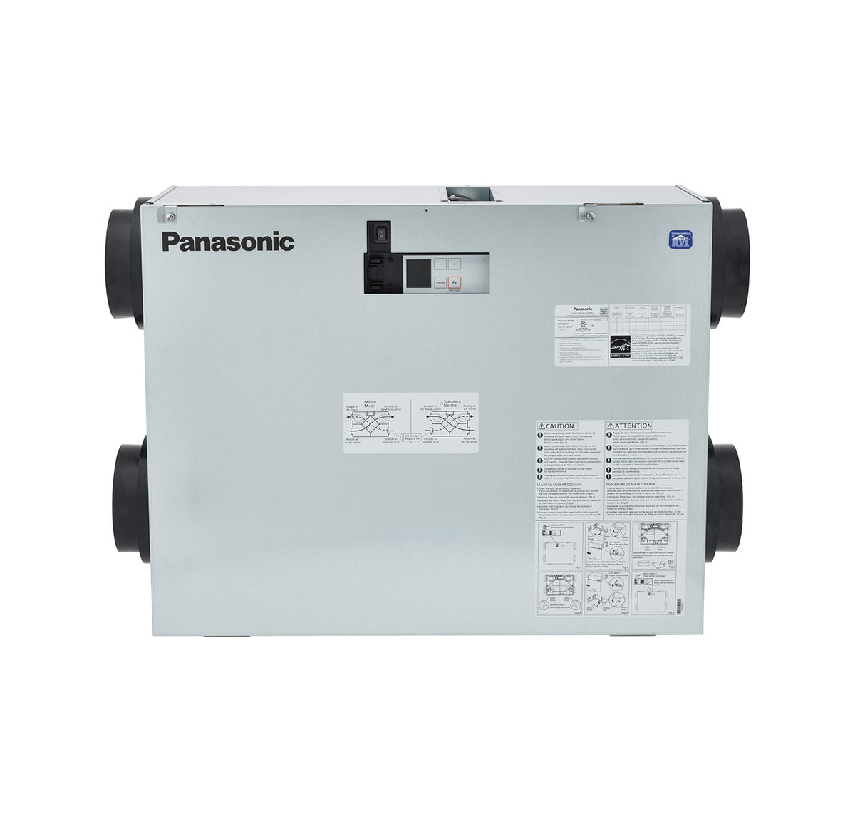 PANASONIC CEILING FANS Intelli-Balance Elite Plus+ ERV Energy Recovery Ventilator (ERV) 30-150 CFM