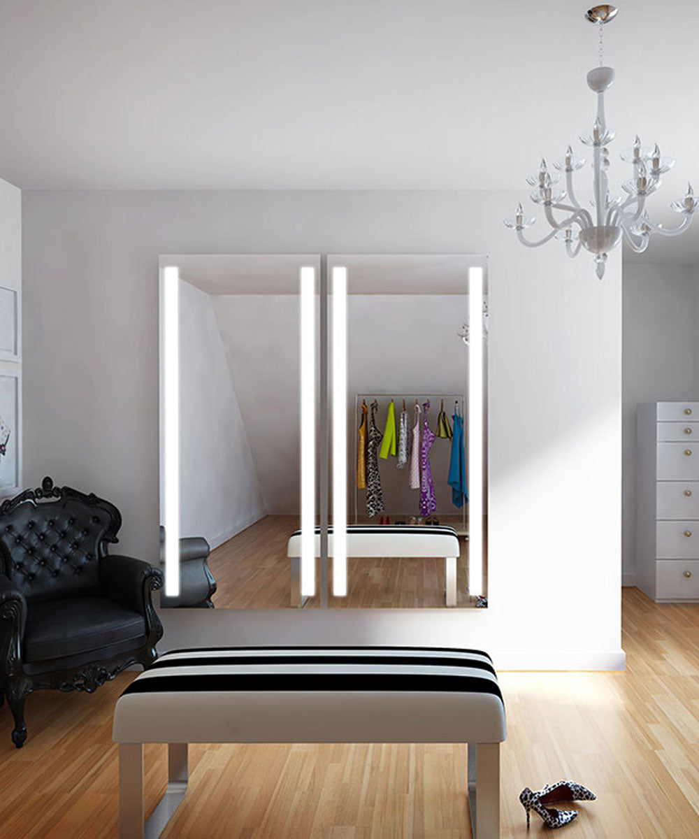 Electric Mirror FUS-2660 Wardrobe Fusion Lighted Mirror