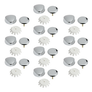 Geberit 151.550.21.1 Traditional TurnControl Trim Only: Chrome - 10 Pack