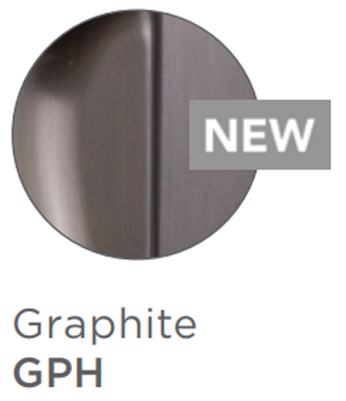 Jaclo Ambra Shower Head- 2.0 GPM in Graphite Finish