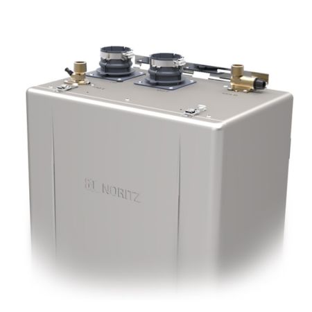 Noritz EZ Series Pro 11.1 GPM 199000 BTU Indoor or Outdoor Natural Gas or Liquid Propane Tankless Water Heater - EZ111DV - GQ-C3261WX-FF US