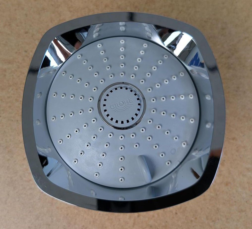 CLOSEOUT Grohe Grandera 1.75 GPM 3-Spray Massage Shower Head - Starlight Chrome