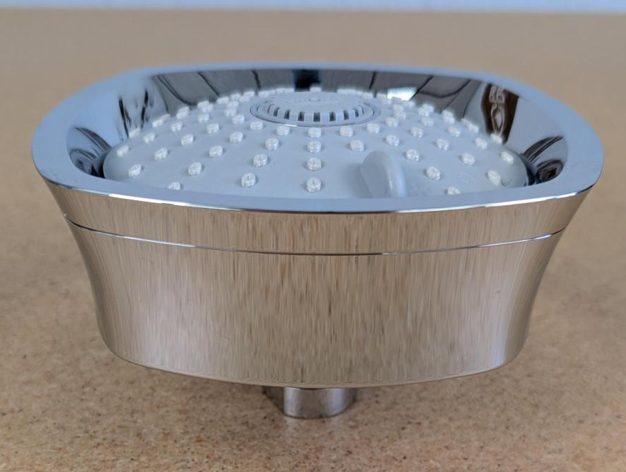 CLOSEOUT Grohe Grandera 1.75 GPM 3-Spray Massage Shower Head - Starlight Chrome