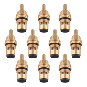 Grohe 45883000 LEFT STOP Ceramic Cartridge, 1/2" Carbodur, 1/4 Turn, 90 Degree - 10 Pack