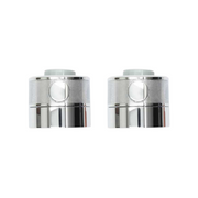 Grohe Repair Parts 49029000 Temperature Control Handle Safety Button in Grohe Chrome - 2 Pack