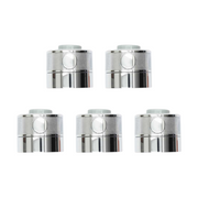 Grohe Repair Parts 49029000 Temperature Control Handle Safety Button in Grohe Chrome - 5 Pack