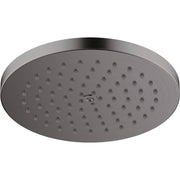 Hansgrohe 27629341 Raindance S Shower Head 180 1-Jet PowderRain, 1.75 GPM in Brushed Black Chrome