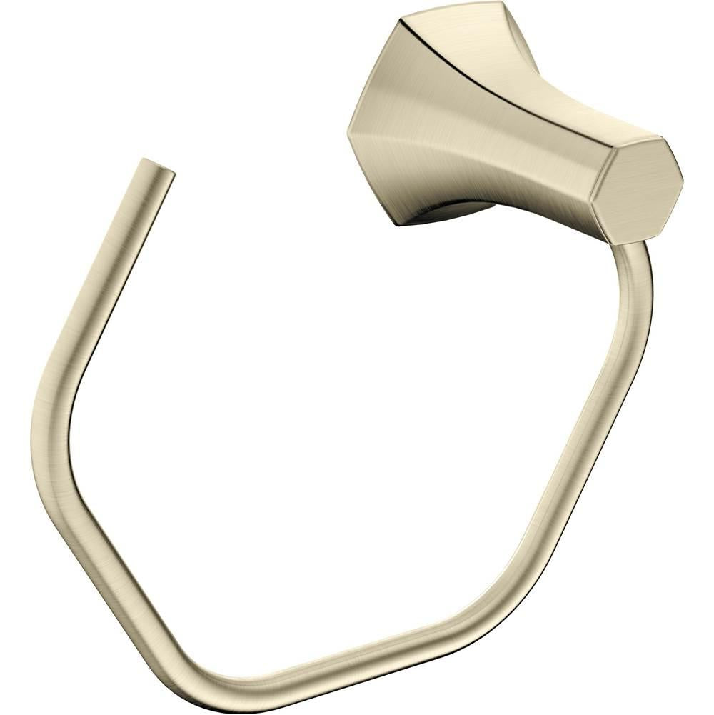 Hansgrohe 04836820 Locarno Towel Ring in Brushed Nickel