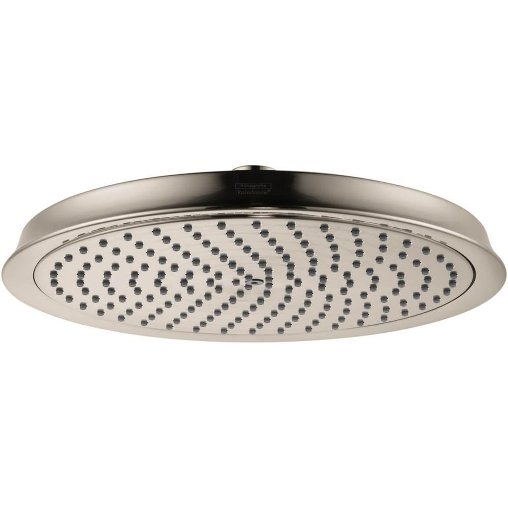 Hansgrohe 26920821 Raindance Classic Shower Head 240 1-Jet PowderRain, 1.75 GPM in Brushed Nickel