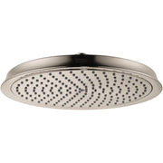 Hansgrohe 26920821 Raindance Classic Shower Head 240 1-Jet PowderRain, 1.75 GPM in Brushed Nickel
